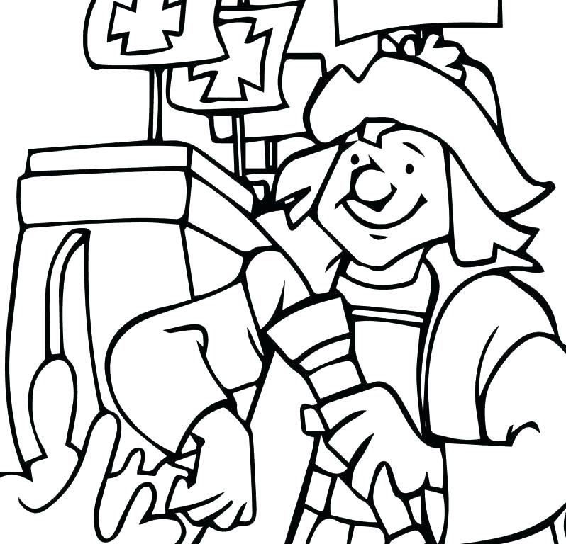 798x768 Coloring Pages Of Christopher Columbus