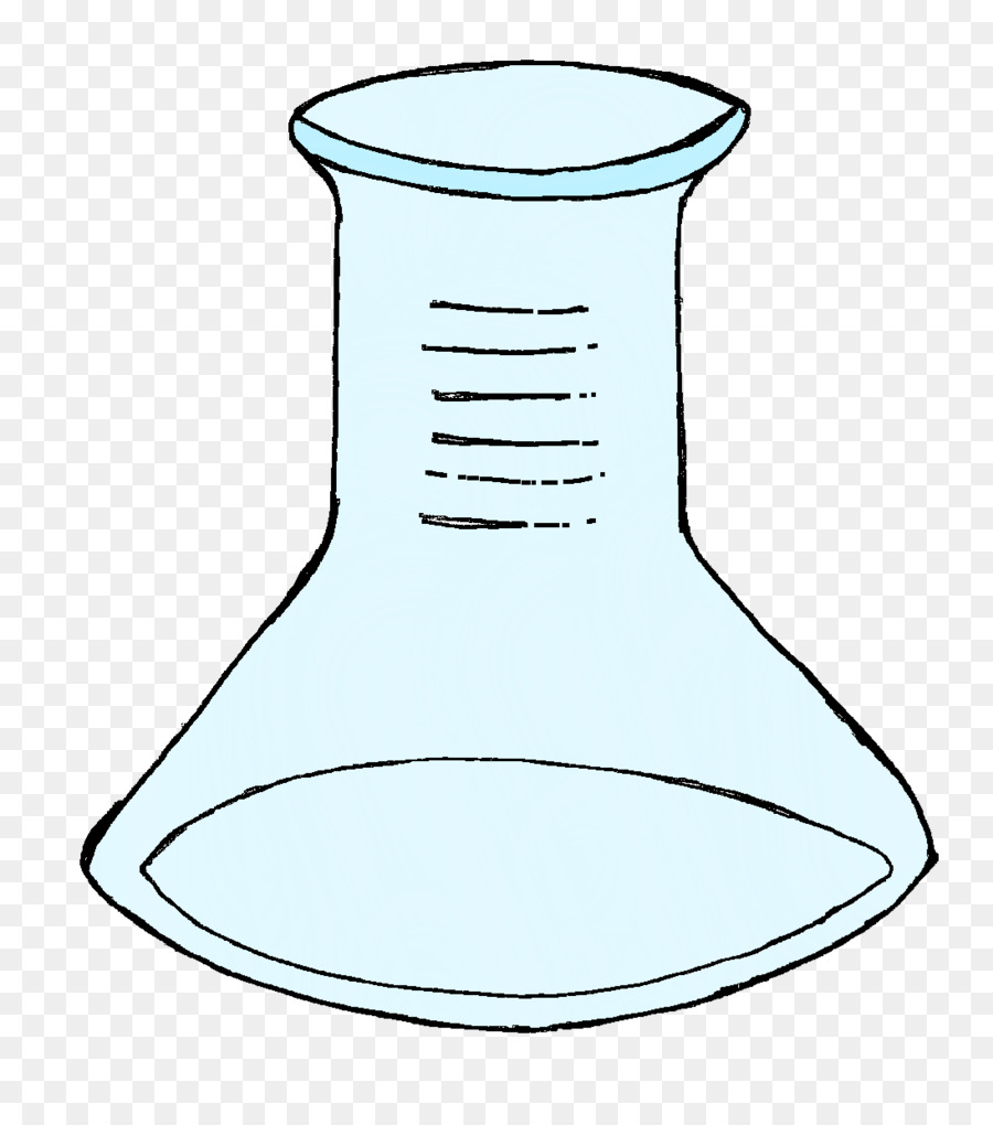900x1020 Download Beaker Drawing Clipart Line Art Laboratory Flasks Drawing