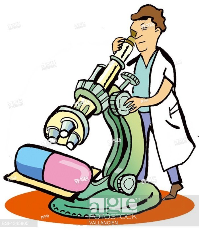 700x810 laboratory technician, drawing, stock photo, picture and rights
