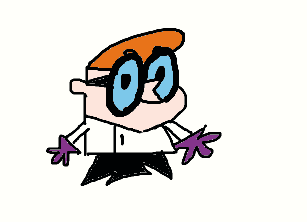 620x447 my drawing of dexter from dexter laboratory