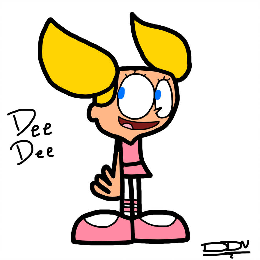 894x894 My First Drawing Dee Dee From Dexter's Laboratory