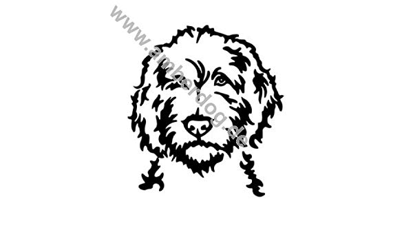 600x350 Labradoodle Wall Tattoo No Plastic