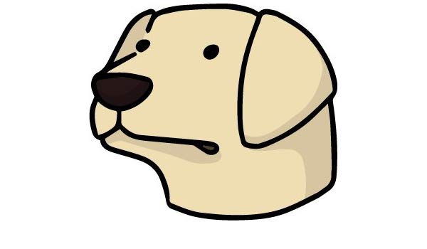 Labrador Cartoon Drawing