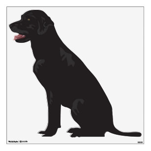 307x307 Labrador Dog Drawing Art Wall Zazzle