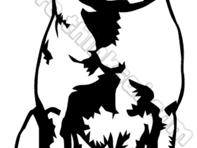 640x480 Labrador Clipart Line Drawing