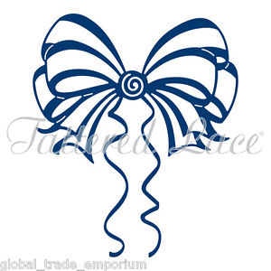 300x300 New Tattered Lace Essentials 'christmas Bow' Die