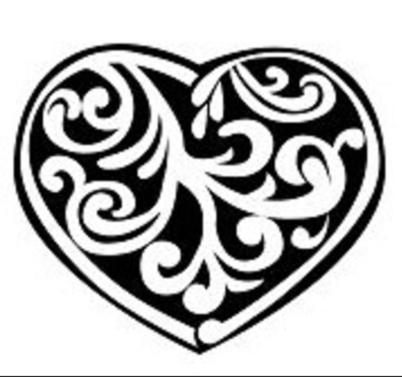 794x744 lace heart locket folded book test pattern etsy