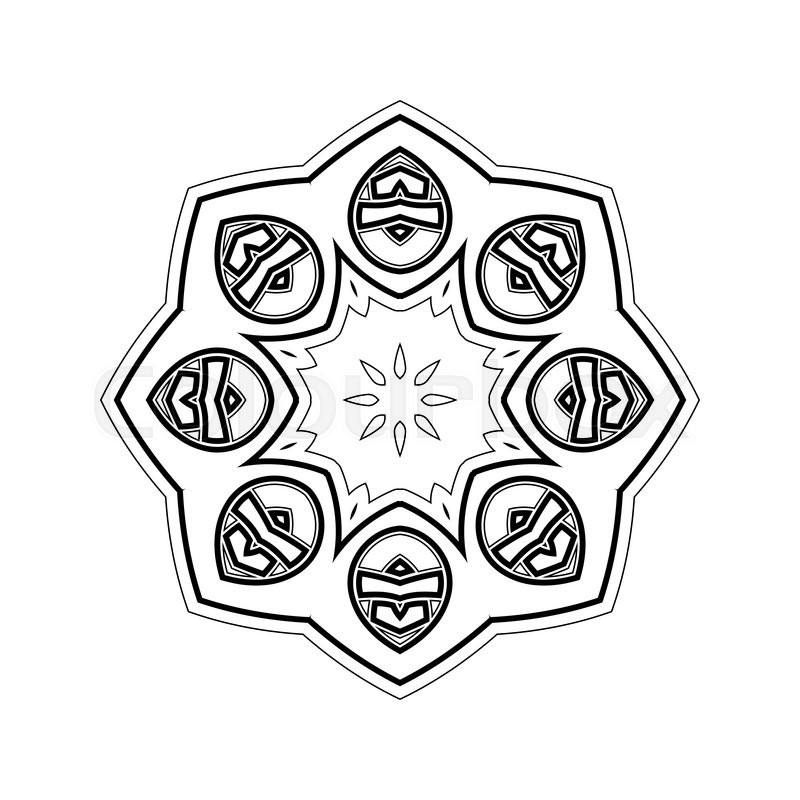 800x800 Ornate Mandala Gothic Lace Tattoo Stock Photo Colourbox