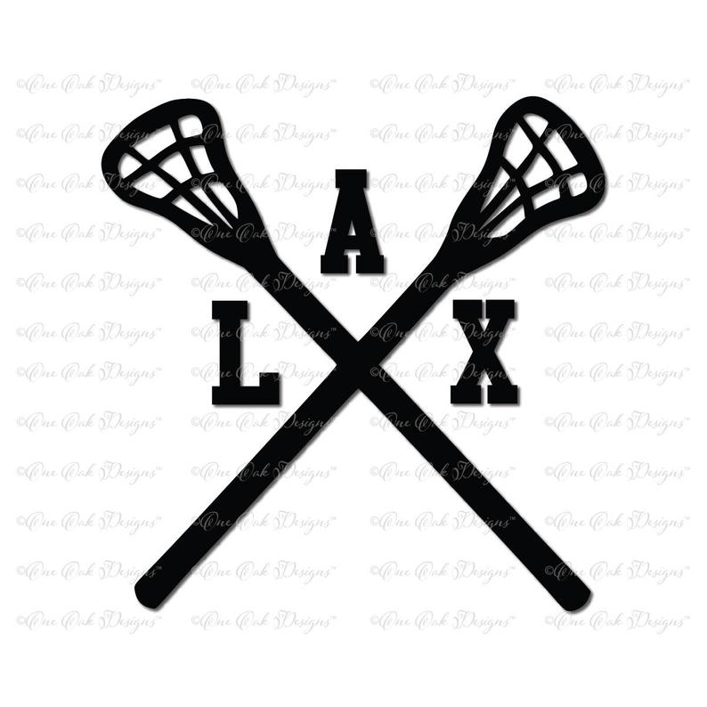 794x794 Lacrosse Sticks Crossed Dxf Pdf Png Etsy