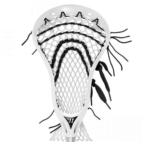 600x600 warrior lacrosse evolution lacrosse head strung whitewhite
