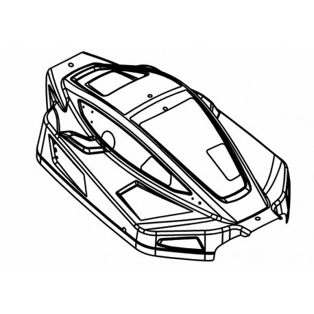 458x458 Body Shell Kit Complette