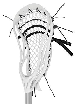 264x355 warrior evo x strung head lacrose stick, white