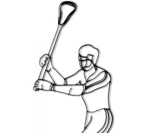 340x270 Lacrosse Sculpture Etsy