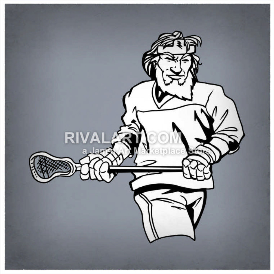 946x946 Titans Lacrosse Player