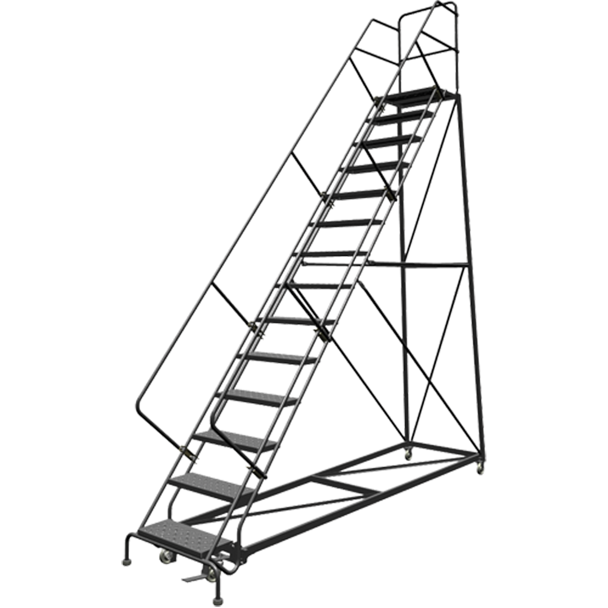 2000x2000 Tri Arc Manufacturing Safety Slope Rolling Ladder
