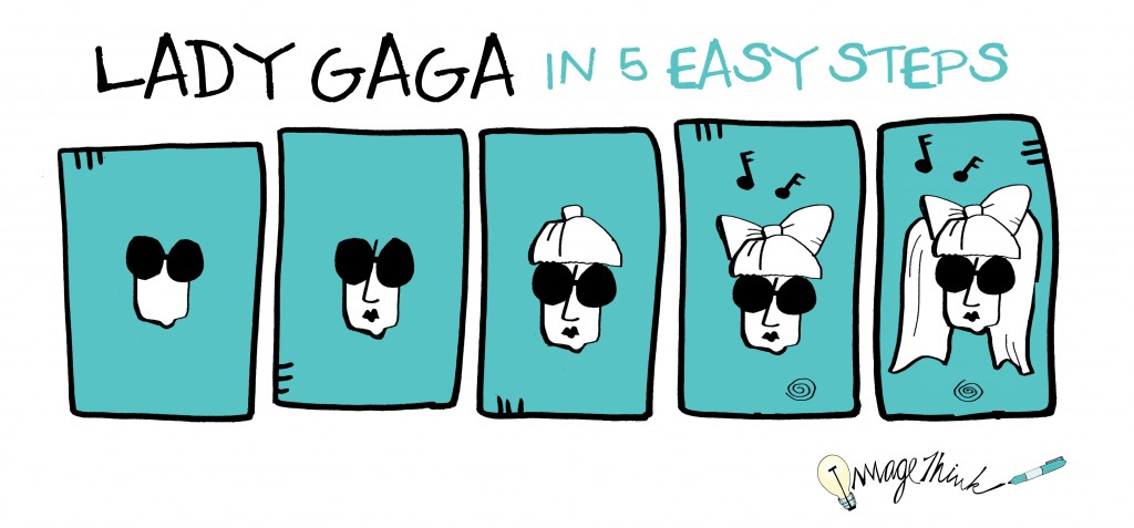 1024x477 How To Draw Lady Gaga In Easy Steps