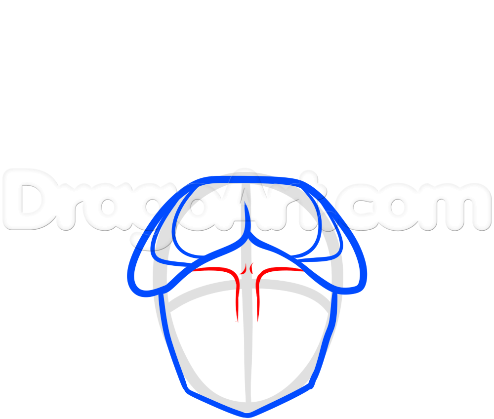 1000x848 Draw Statue Of Liberty Face, Step