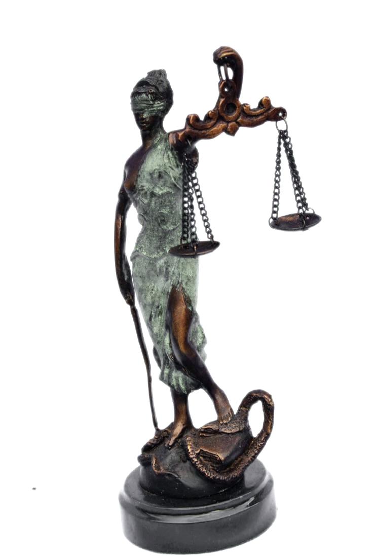 734x1100 Garden Blind Lady Justice Statue Drawing Bronze