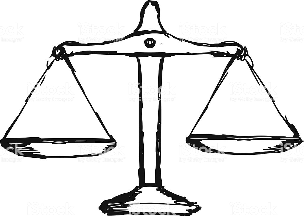 1024x730 Huge Collection Of 'scales Of Justice Drawing' Download More Than