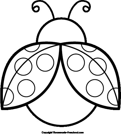 421x465 Ladybird Black And White Drawing Clip Art Ladybug Cliparts Endear
