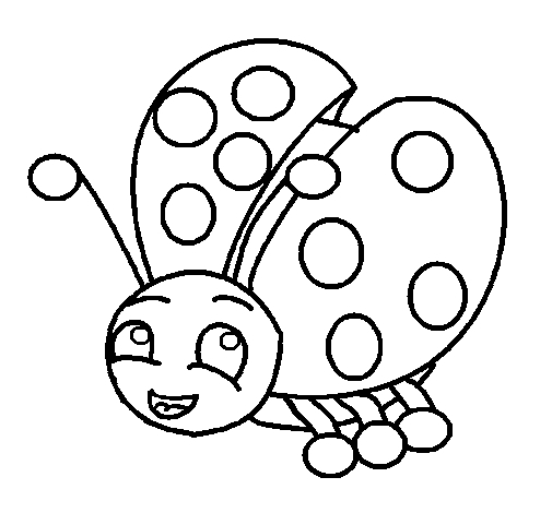 505x470 Ladybug Coloring