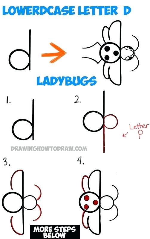 502x798 How To Draw Ladybug How To Draw A Cartoon Ladybug From A Lowercase