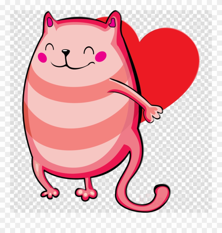 880x920 Download Valentinka Png Clipart Cat Clip Art Cat Drawing