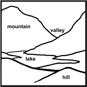 304x304 Lake Clipart Landform