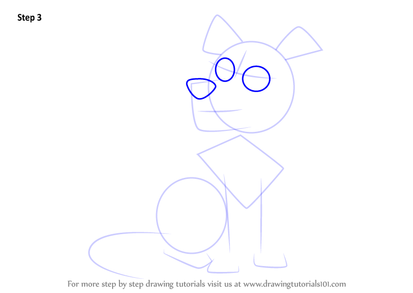 844x598 learn how to draw doggy lama from pound puppies