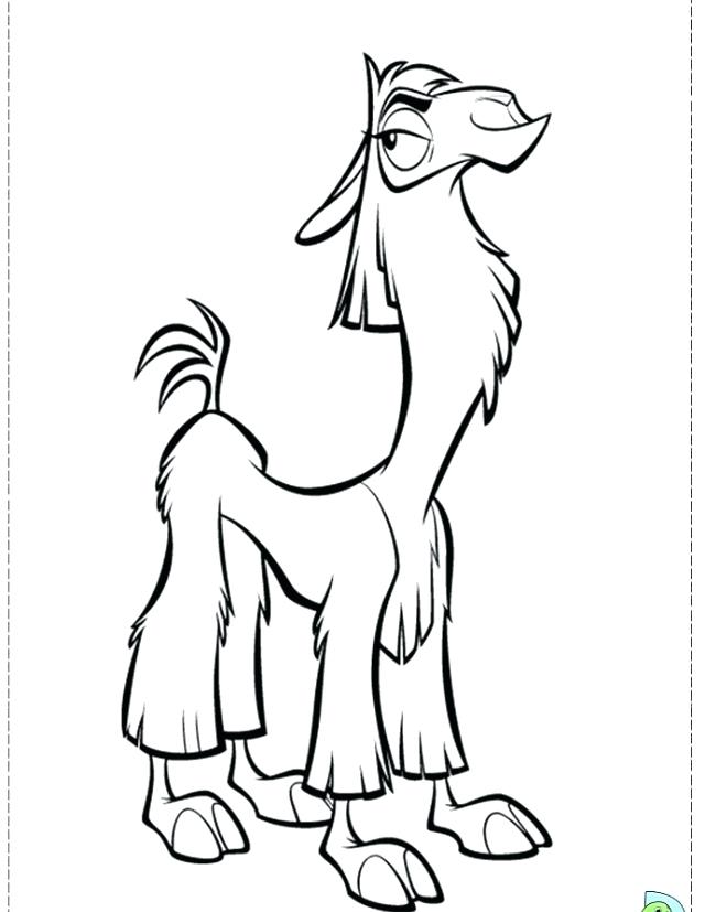 640x827 Llama Drawing Free Download