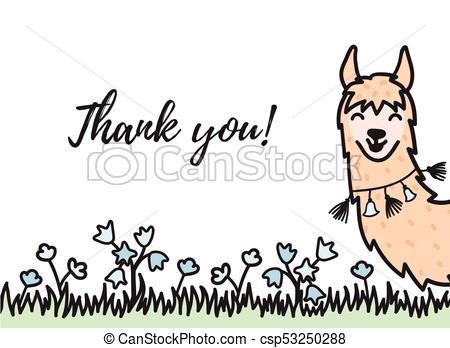 450x348 vector illustration cute character lama vector illustration