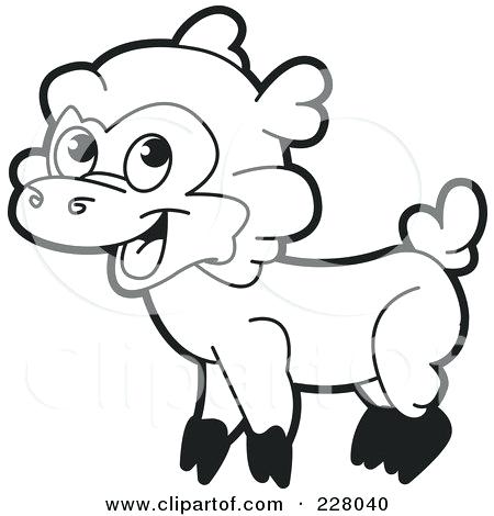 450x470 Lamb Outline Drawing At Free For Personal Use Pic Show Mebelmag