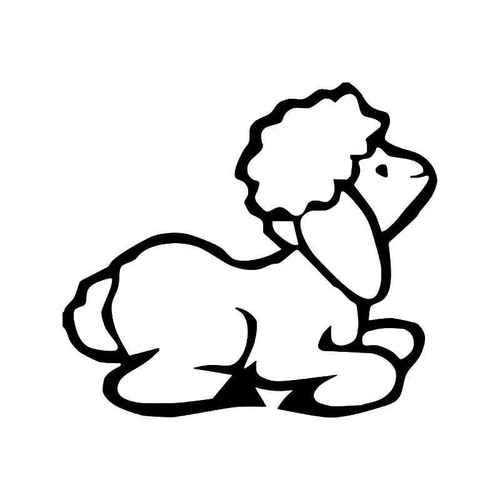 500x500 Lamb Of God Vinyl Decal Sticker