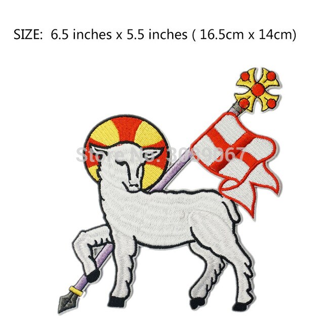 640x640 Agnus Dei Lamb Of God Christian Sca Flag Morale Movie