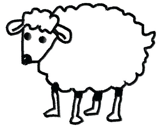 547x426 Lamb Outline Embroidery Design Images Pic Mebelmag