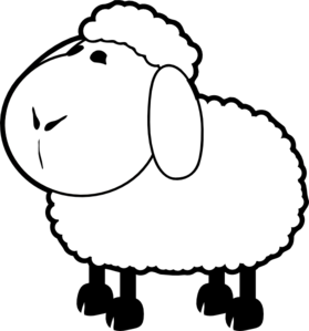 279x299 Collection Of Free Sheep Drawing Outline Download On Ui Ex