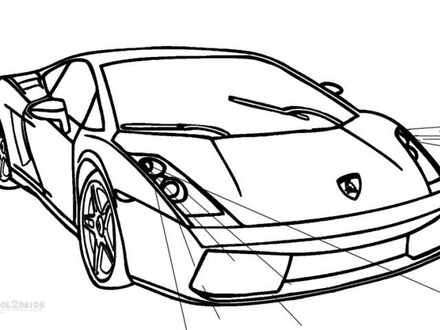 640x480 lamborghini aventador clipart coloring