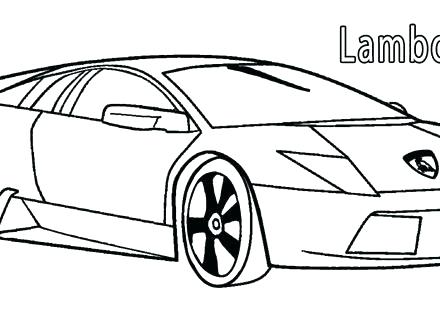 440x330 Lamborghini Aventador Printable Coloring Pages Sheets Pictures