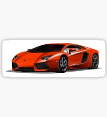 210x230 Lamborghini Aventador Stickers Redbubble