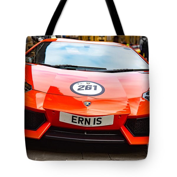 600x600 Lamborghini Aventador Tote Bags