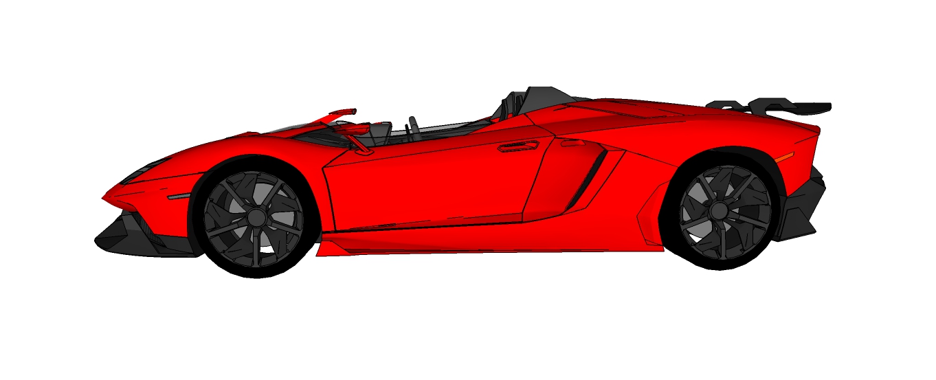 1362x553 The Lamborghini Aventador J