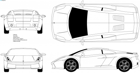 475x250 Car Blueprints