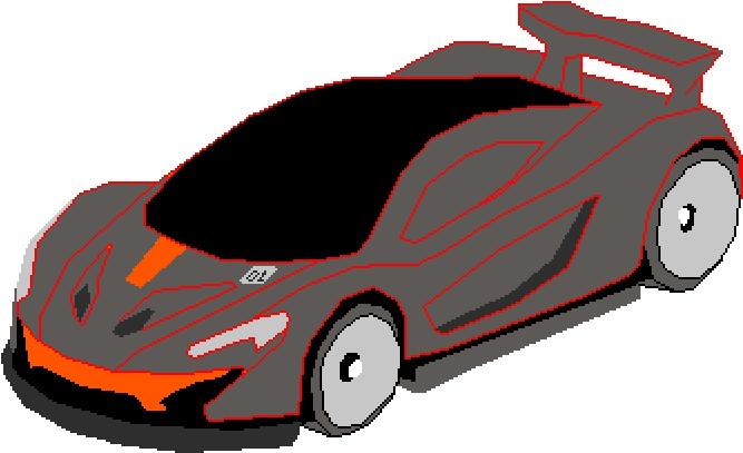 667x407 Download Lamborghini Drawing Mclaren
