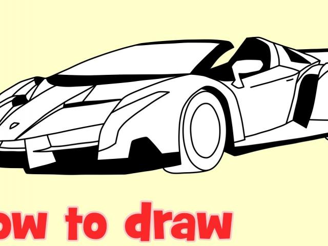Lamborghini Drawing | Free download on ClipArtMag