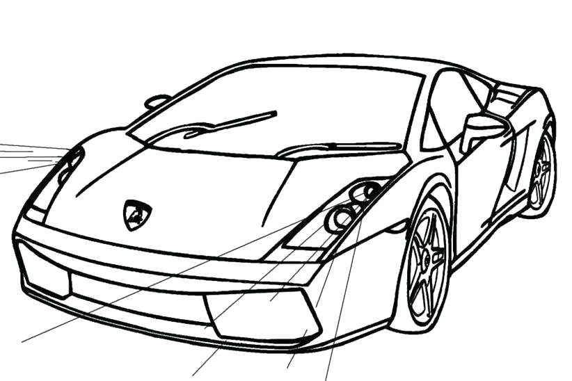 Lamborghini Drawing | Free download on ClipArtMag