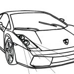 150x150 Lamborghini Coloring Pages New Drawing Pictures