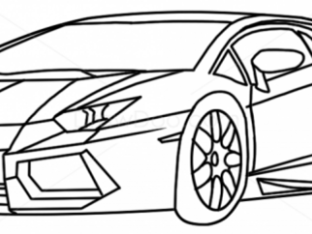 640x480 Drawn Lamborghini