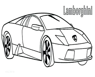 400x322 Lamborghini Coloring