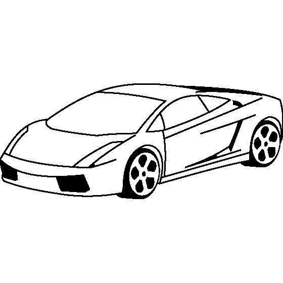 560x560 Lamborghini Coloring Pages