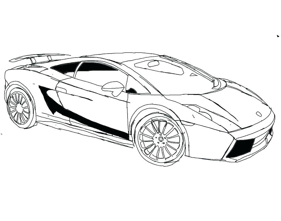 976x768 Lamborghini Logo Coloring Pages Car Drawing A Super Source How